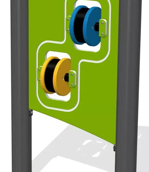 Instrument na muzyczny plac zabaw Wirtuozo Musical Spin Maraca Panel