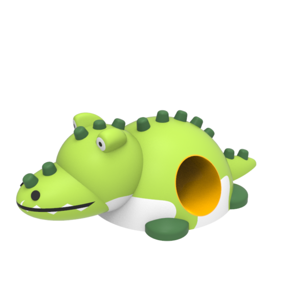 Krokodyl - tunel 3D034