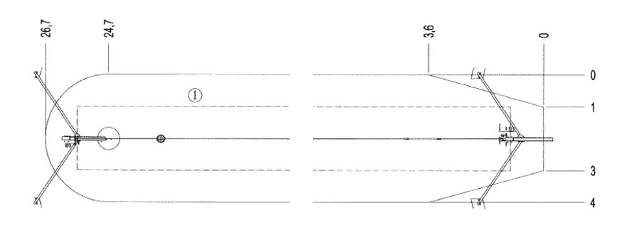 Zjazd linowy montowany na wzniesieniu J512 Zjazd linowy montowany na wzniesieniu J512