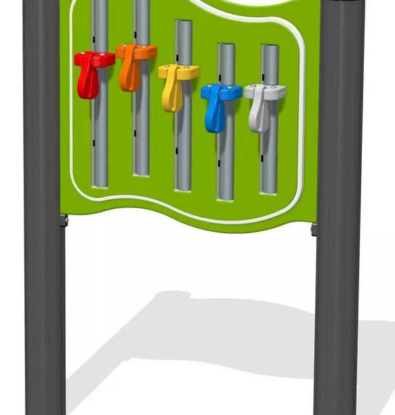 Instrument myzyczny na plac zabaw Wirtuozo Musical Pentatonic Cam Chimes