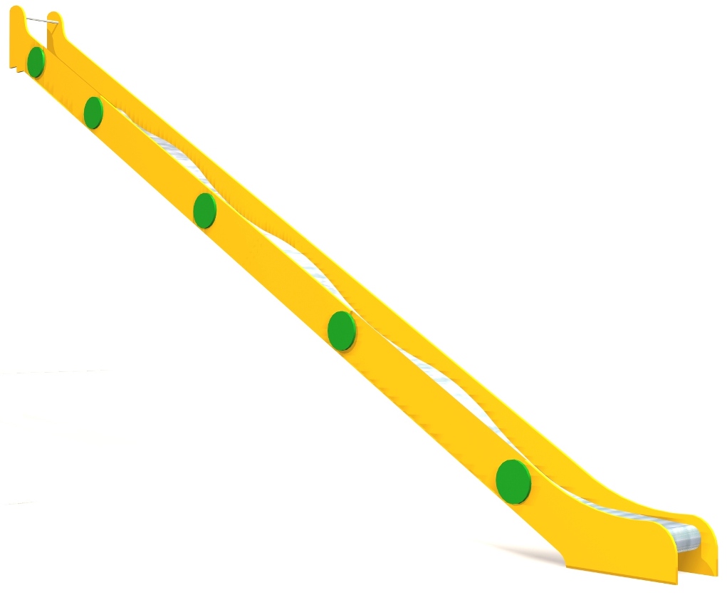 Zjeżdżalnia na skarpie dł. ślizgu 8 Zjeżdżalnia na skarpie dł. ślizgu 8