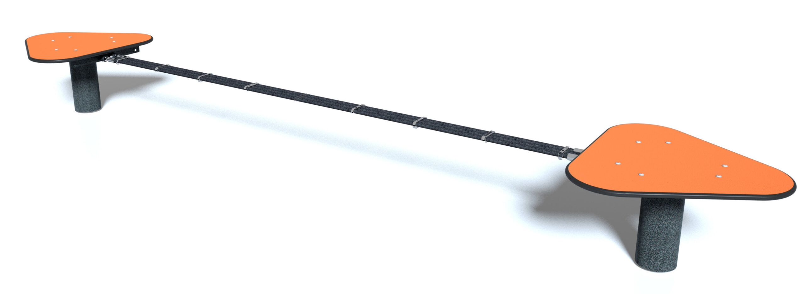 Ścieżka linowa – słupy stalowe J5406M Ścieżka linowa - słupy stalowe J5406M