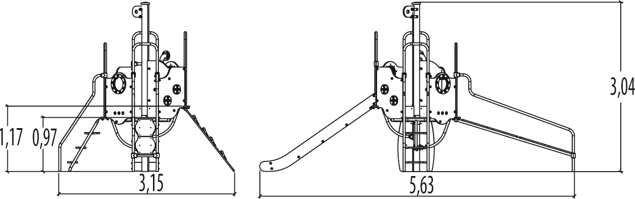 Zestaw stalowy Aquatica J2646M Zestaw stalowy Aquatica J2646M