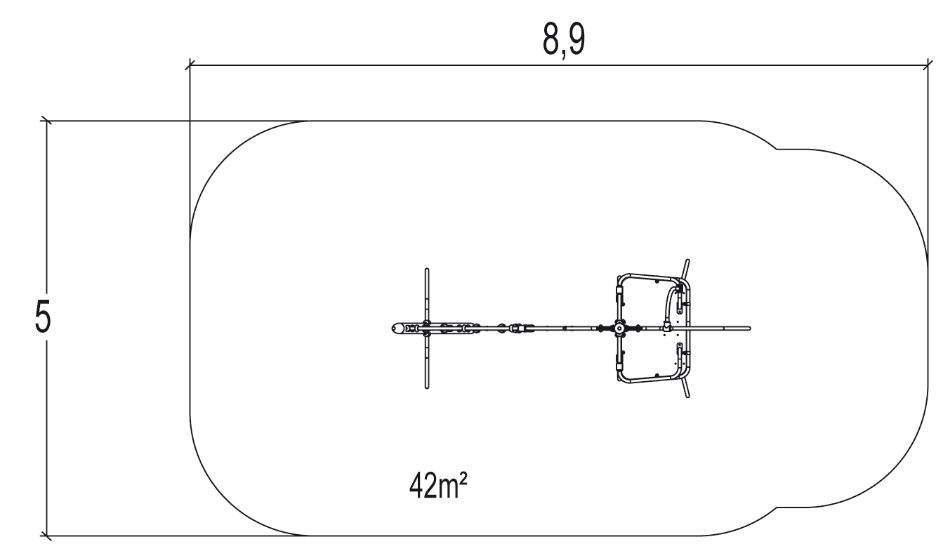 Urządzenie wspinaczkowe Golgoth J415 Urządzenie wspinaczkowe Golgoth J415