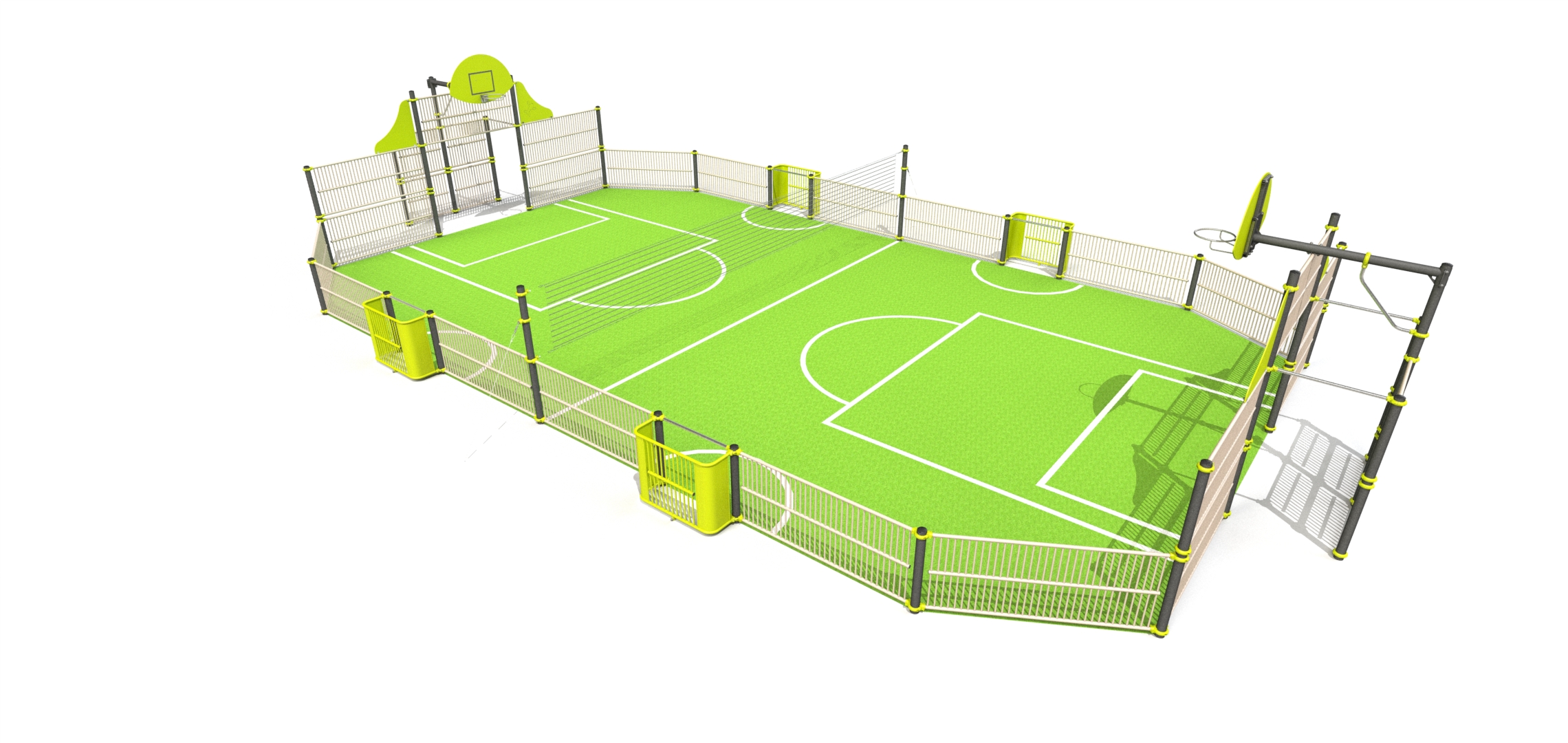 Wielofunkcyjne boisko do gier J22222 Wielofunkcyjne boisko do gier J22222